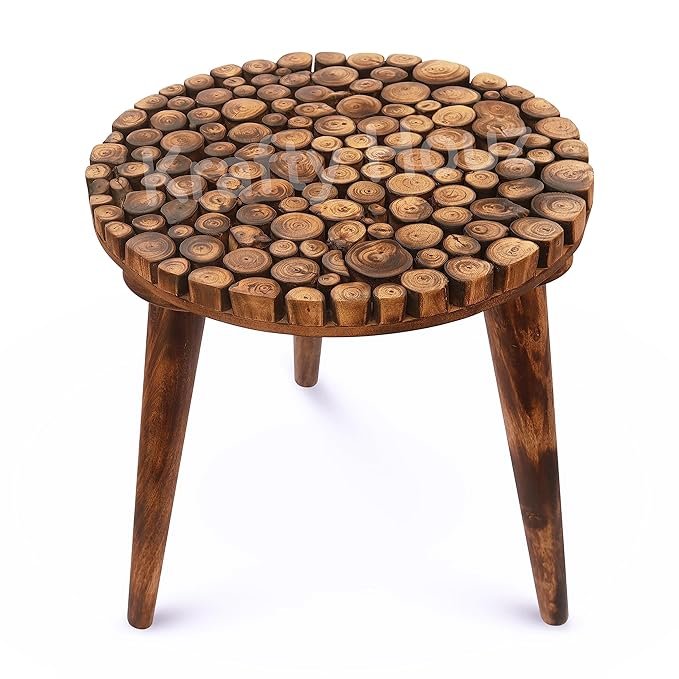 Krafty Houz Wooden Side Table