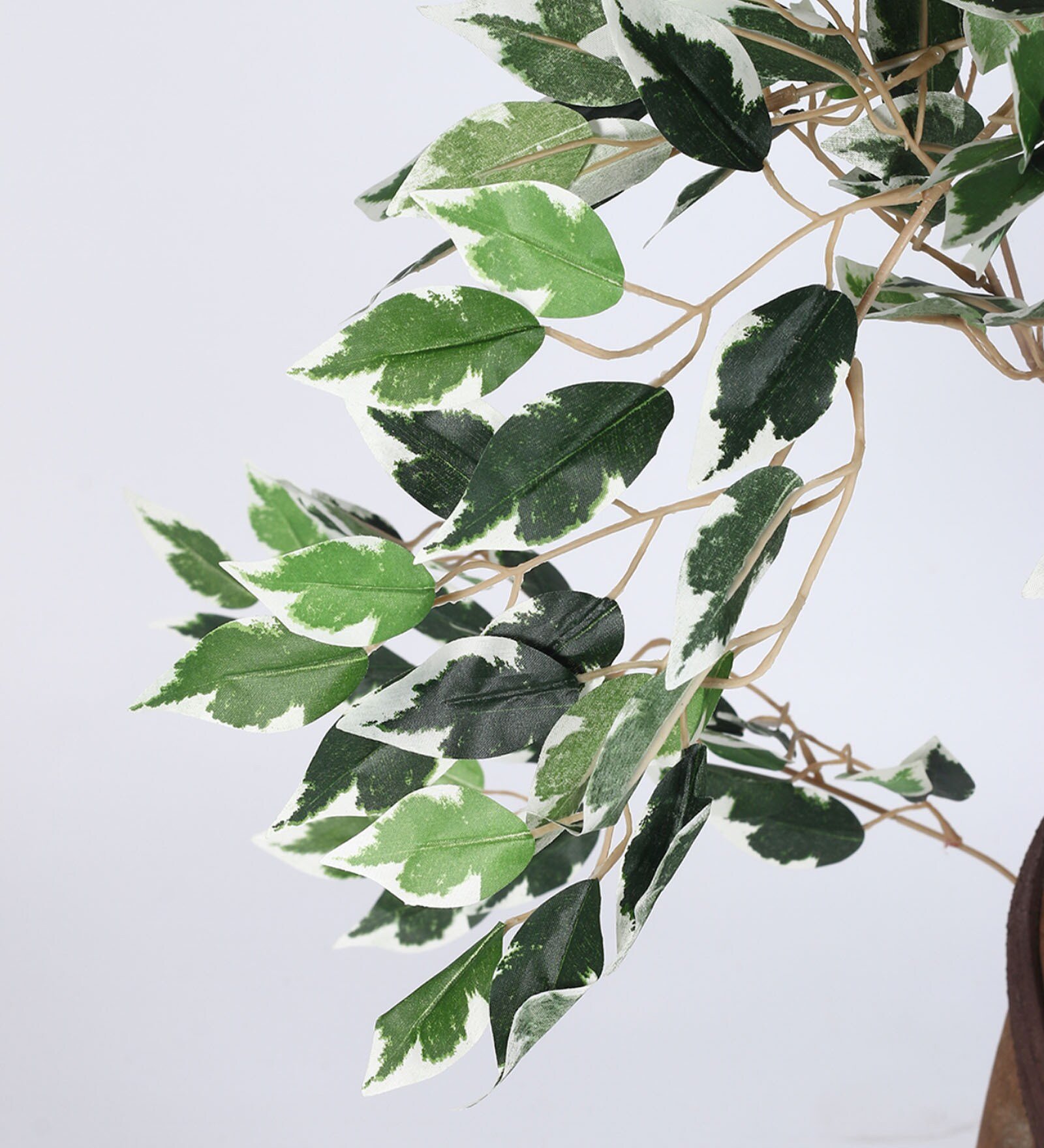 Arick Decor 63 Inch Artificial Ficus Plants With Black Pot - Image 3