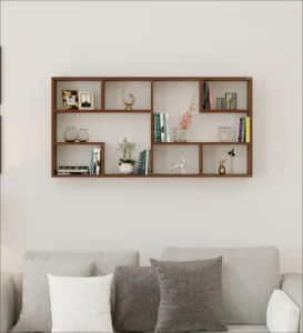 Petree Engineered Wood Wall Mounted Floating Shelf